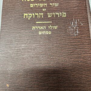 הגדה של פסח הרוקח Haggadah Rokeach